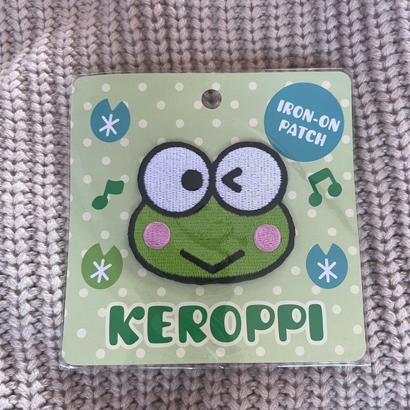 Keroppi Iron On Patch - Picture 1 of 2
